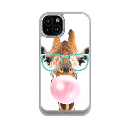 Apple iPhone 15 Plus NIVOcore Giraffe mit Kaugummi