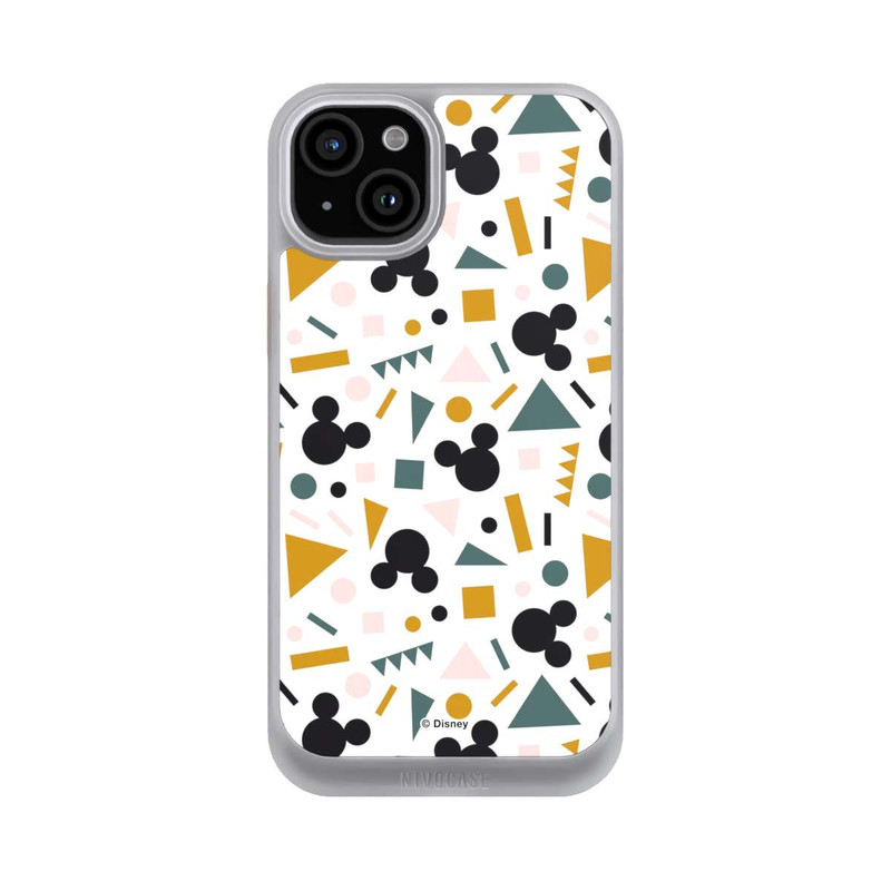 iPhone 15 Plus NIVOcore Micky Geometric Pattern