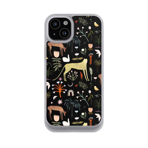 Apple iPhone 15 Plus NIVOcore Wilde Gartenbuchstaben von Léa Le Pivert