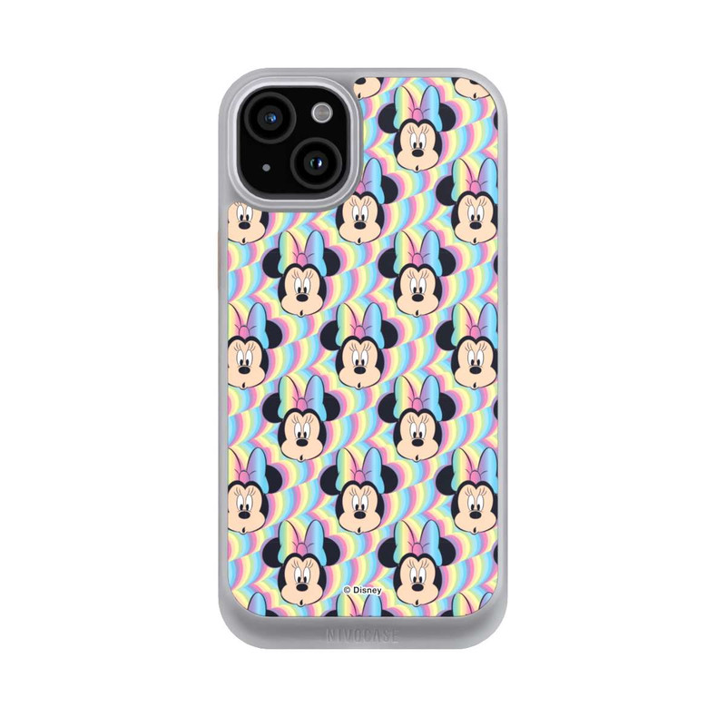 iPhone 15 Plus NIVOcore Minnie Rainbow Faces