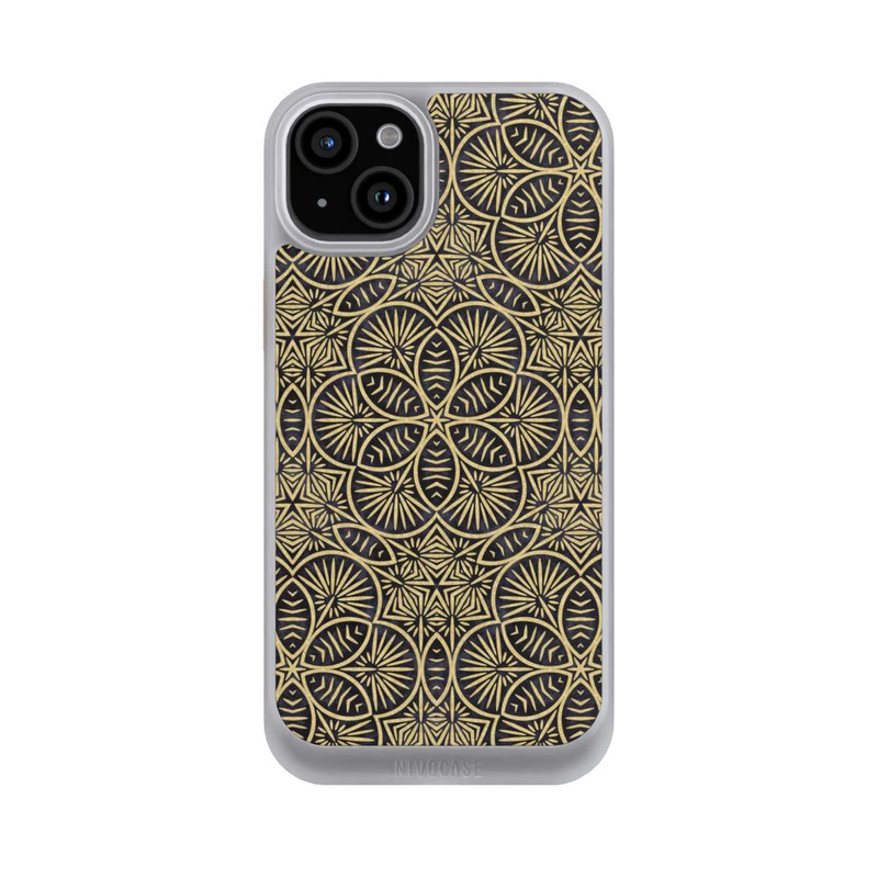 iPhone 15 Plus NIVOcore Abstraktes Mandala