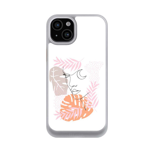 Apple iPhone 15 Plus NIVOcore Dschungel-Line-Mädchen