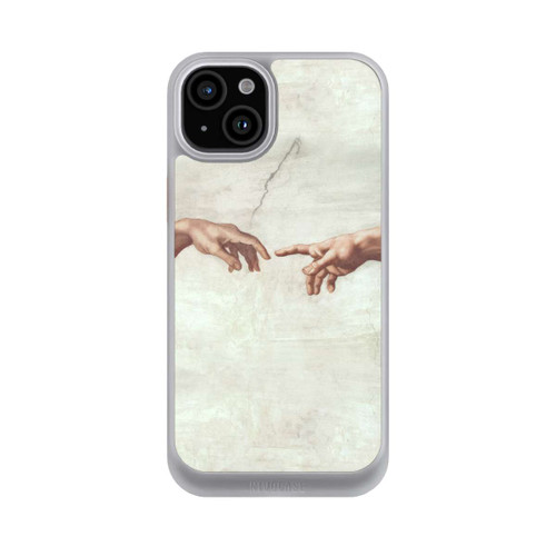 Apple iPhone 15 Plus NIVOcore Die Hände von Gott und Adam von Michelangelo Buonarroti