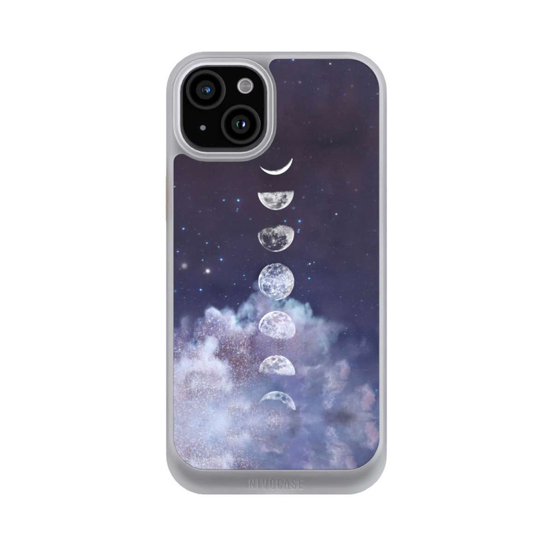 iPhone 15 Plus NIVOcore Mondphasen auf dem Mond