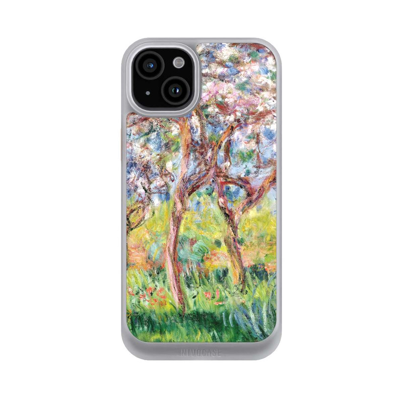 iPhone 15 Plus NIVOcore Der Printemps in Giverny von Claude Monet