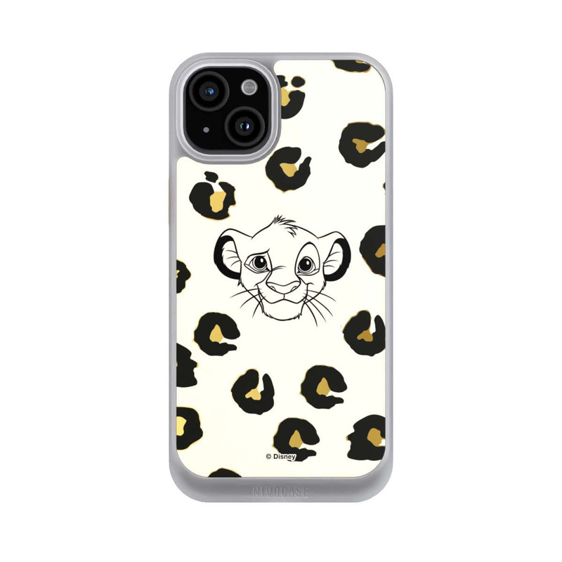 iPhone 15 Plus NIVOcore Simba Leoprint