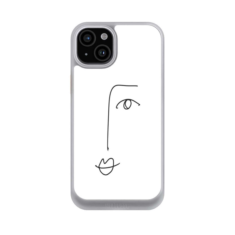 iPhone 15 Plus NIVOcore Face Line Art
