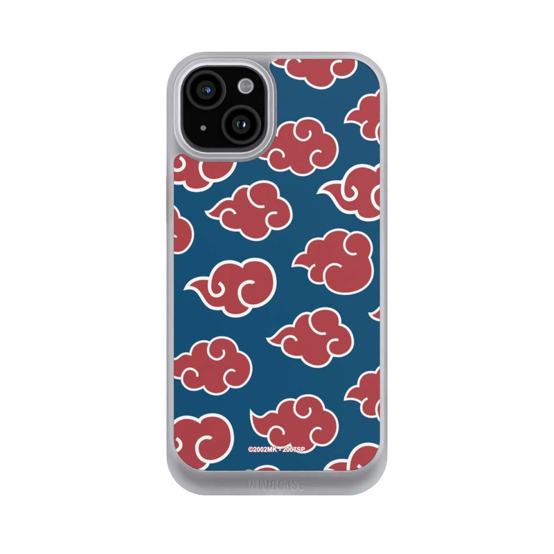 iPhone 15 Plus NIVOcore Akatsuki Pattern Blue