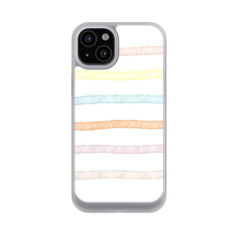 iPhone 15 Plus NIVOcore Bunte Linien - Anastasia Sawall