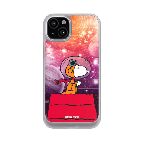 Apple iPhone 15 Plus NIVOcore Snoopy Weltraumreisender Planet