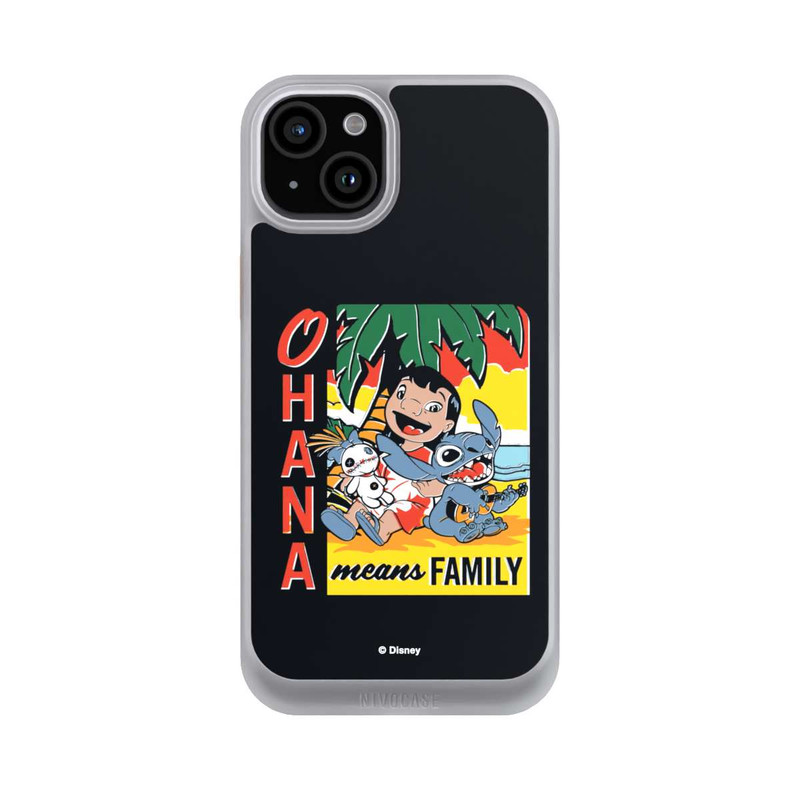 iPhone 15 Plus NIVOcore Lilo and Stitch Ohana Means Family