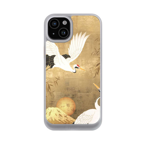 Apple iPhone 15 Plus NIVOcore Kraniche Gold Japan 1