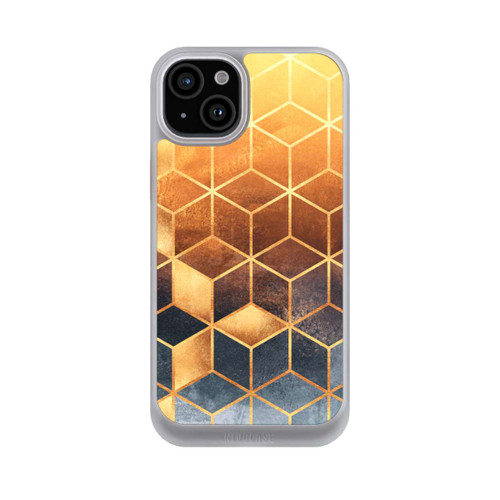 Apple iPhone 15 Plus NIVOcore Würfel goldener Farbverlauf