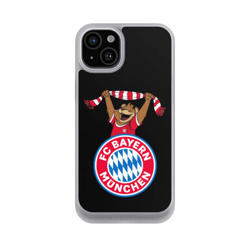 Apple iPhone 15 Plus NIVOcore Bernie Jubel mit Schal Schwarz