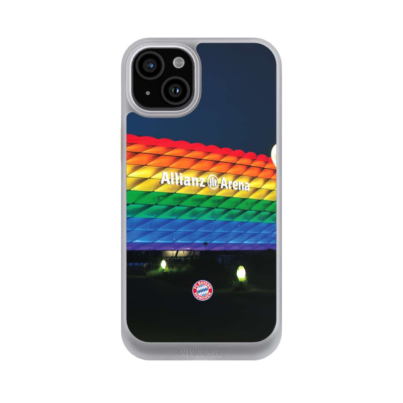 iPhone 15 Plus NIVOcore Allianz Arena Regenbogen