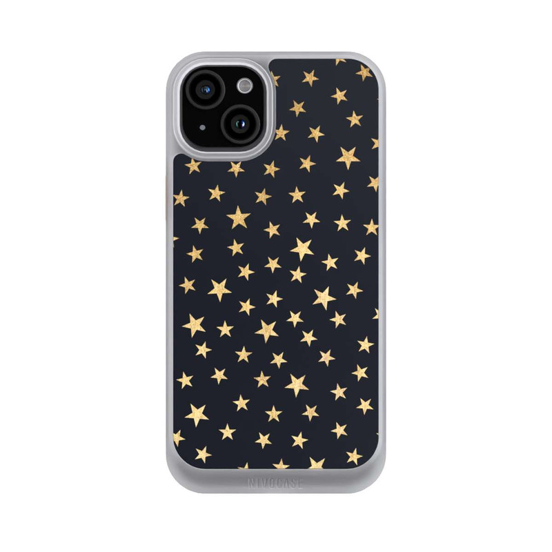 iPhone 15 Plus NIVOcore Sternenstaub um Mitternacht