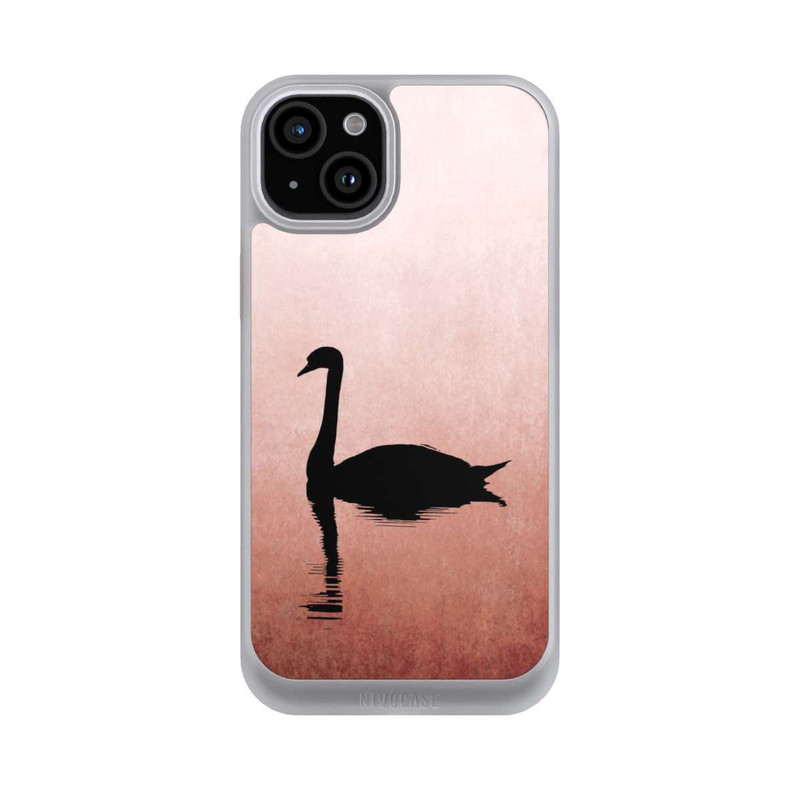 iPhone 15 Plus NIVOcore Der rote Schwan