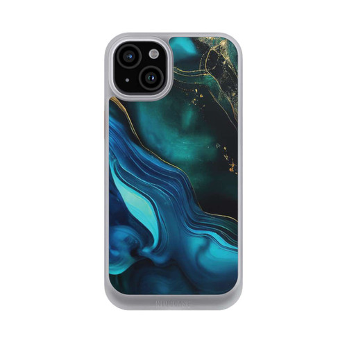 Apple iPhone 15 Plus NIVOcore Blaugoldene Tinte