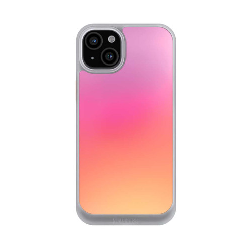 Apple iPhone 15 Plus NIVOcore Pastell Rosa Glitch
