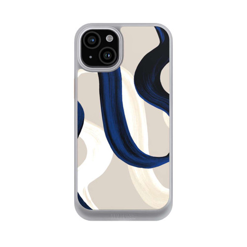 Apple iPhone 15 Plus NIVOcore Abstrakte Pinselstriche 80