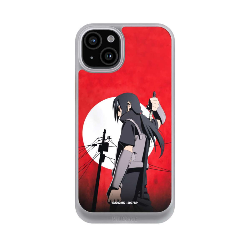 iPhone 15 Plus NIVOcore Itachi Mondnacht