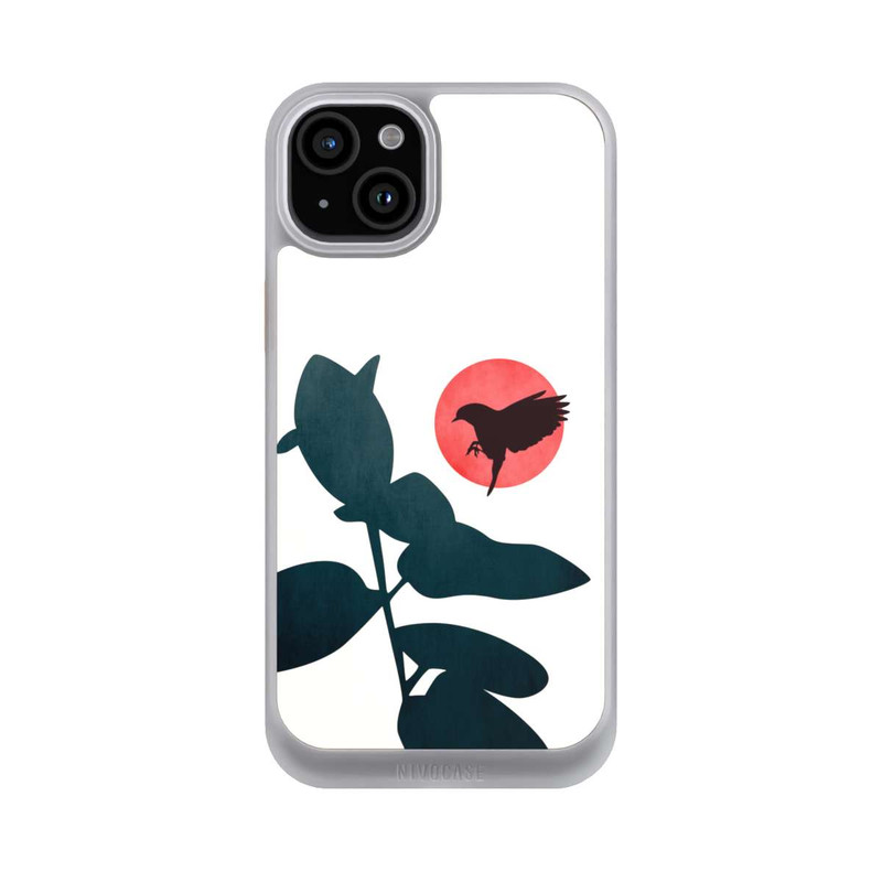 iPhone 15 Plus NIVOcore Japanischer Vogel