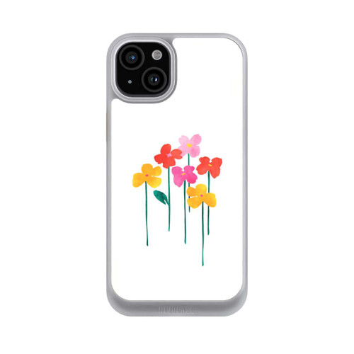 Apple iPhone 15 Plus NIVOcore Kleine glückliche Blumen