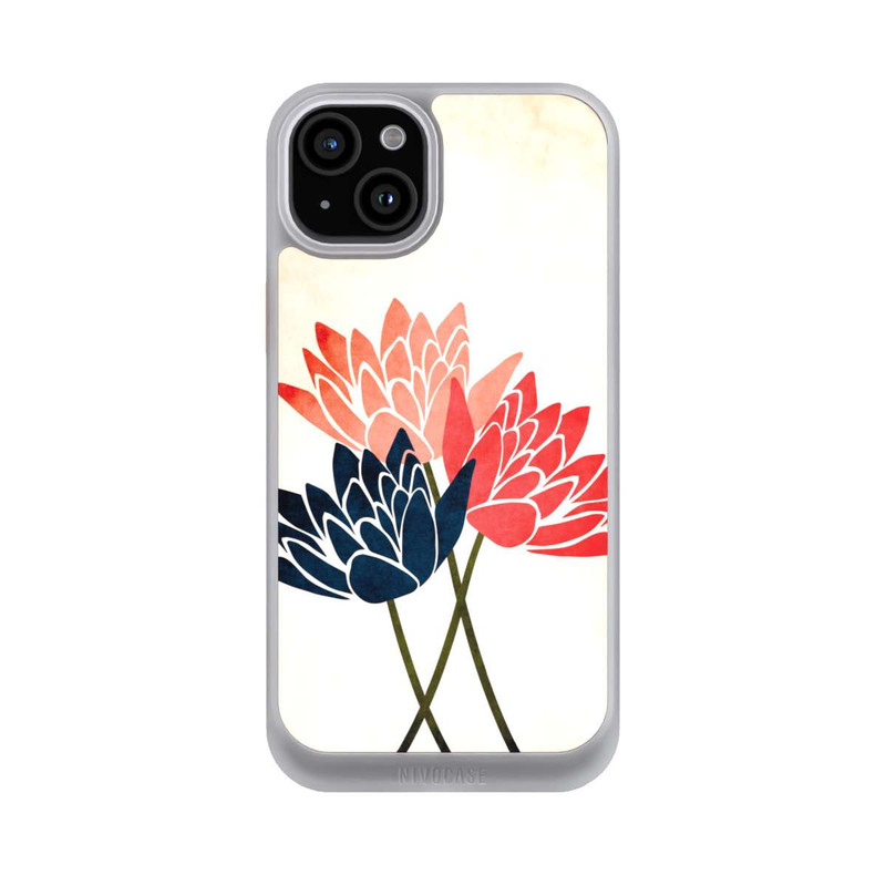 iPhone 15 Plus NIVOcore Drei Blüten