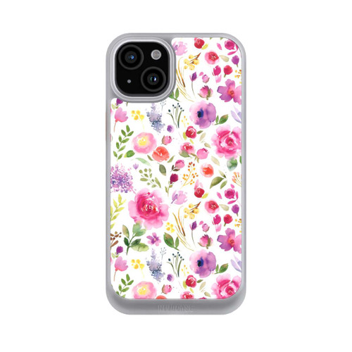 Apple iPhone 15 Plus NIVOcore Roses Flowers Purple
