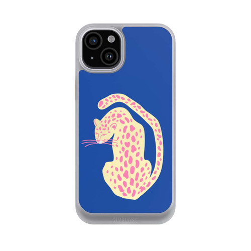 Apple iPhone 15 Plus NIVOcore Blue Pink Cat