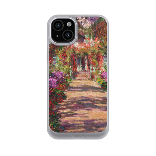 Apple iPhone 15 Plus NIVOcore Eine Allee in Monets Garten in Giverny by Claude Monet