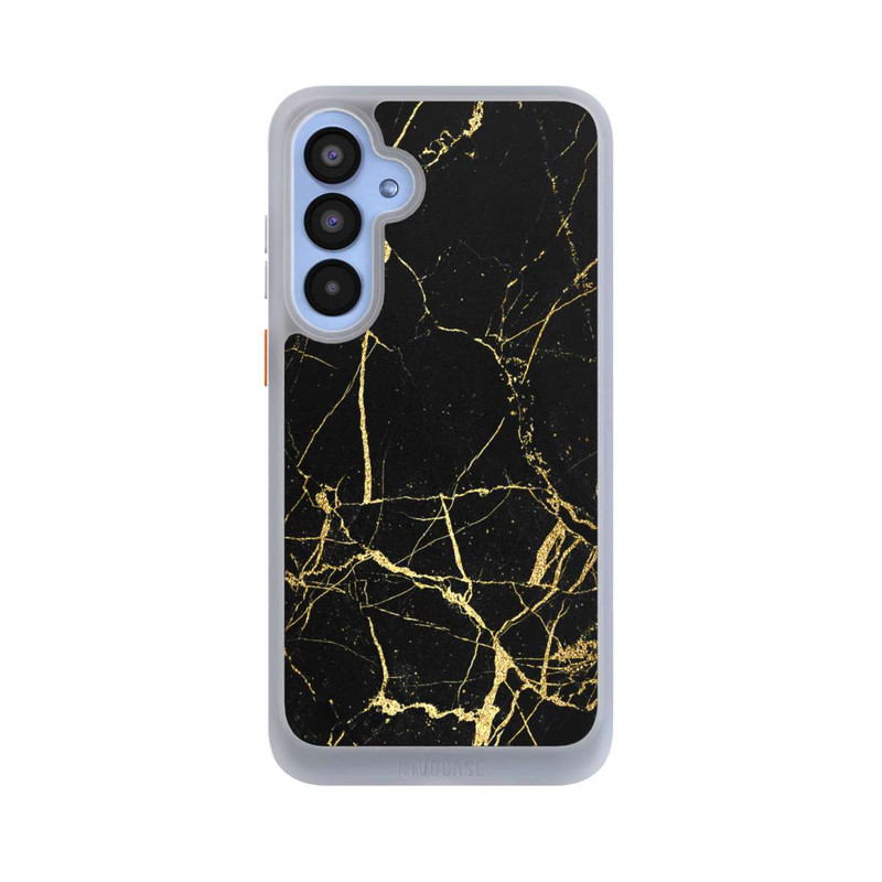 Galaxy A55 5G NIVOcore Schwarzgoldener Marmor-Look
