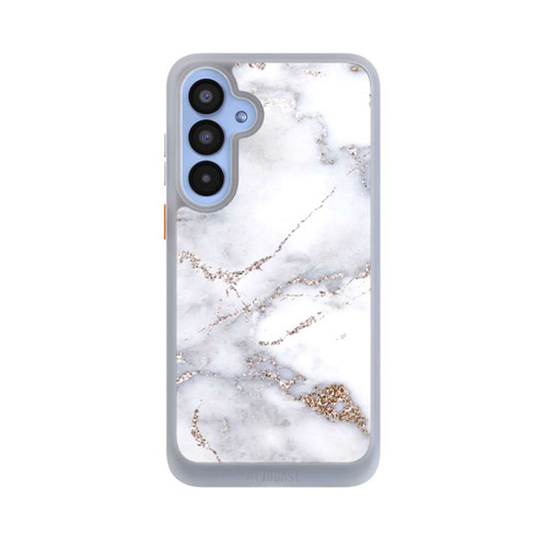Samsung Galaxy A55 5G NIVOcore Silberglitzer Marmorlook