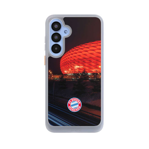 Samsung Galaxy A55 5G NIVOcore Allianz Arena bei Nacht FCB