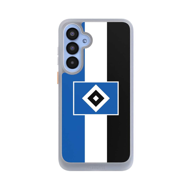 Galaxy A55 5G NIVOcore HSV Streifen - Blau-Weiß-Schwarz