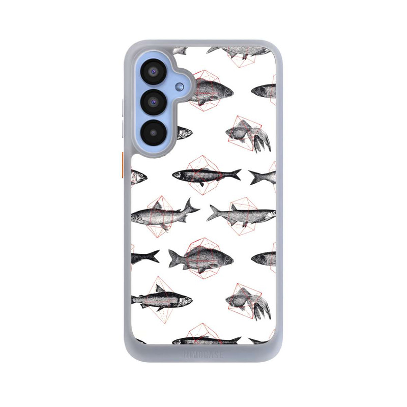 Galaxy A55 5G NIVOcore Fische in Geometrie