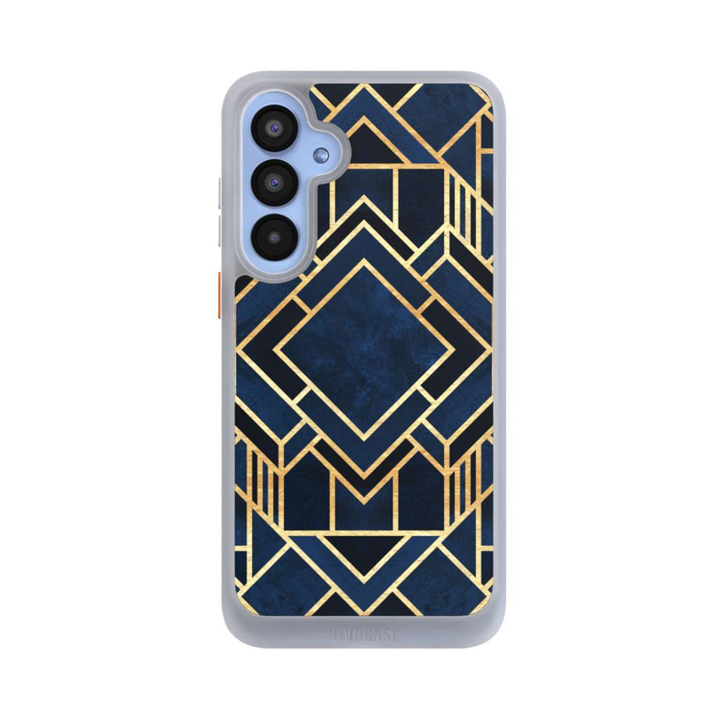 Galaxy A55 5G NIVOcore Impression Art Déco Bleu Or