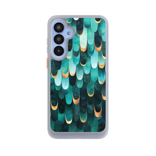 Samsung Galaxy A55 5G NIVOcore Gefiedert Türkis Golddruck