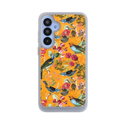 Samsung Galaxy A55 5G NIVOcore Tapete mit Vögeln und Blumen