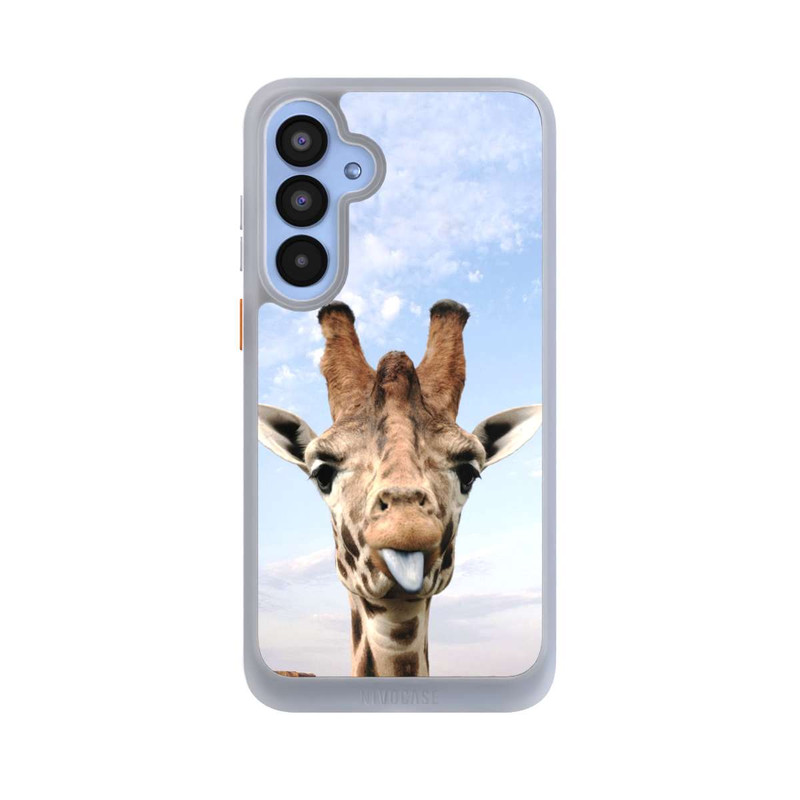 Galaxy A55 5G NIVOcore Giraffe auf der Straße