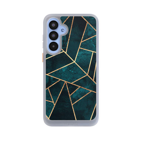 Samsung Galaxy A55 5G NIVOcore Tief Blaugrün Stein Gold Druck