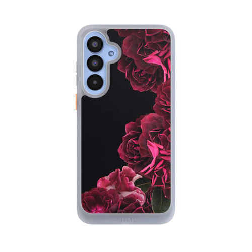 Samsung Galaxy A55 5G NIVOcore Vintage Rosen auf Schwarz