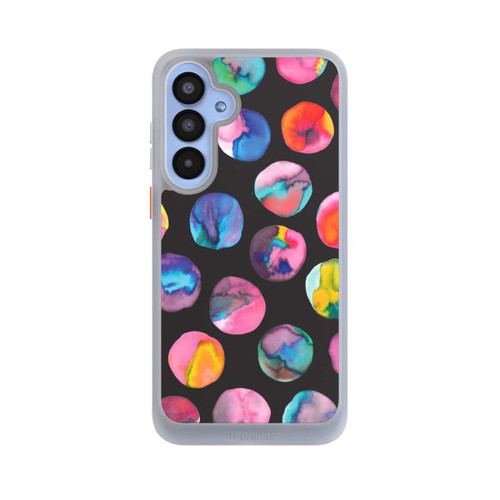 Samsung Galaxy A55 5G NIVOcore Colorful Ink Marbles Dots Black