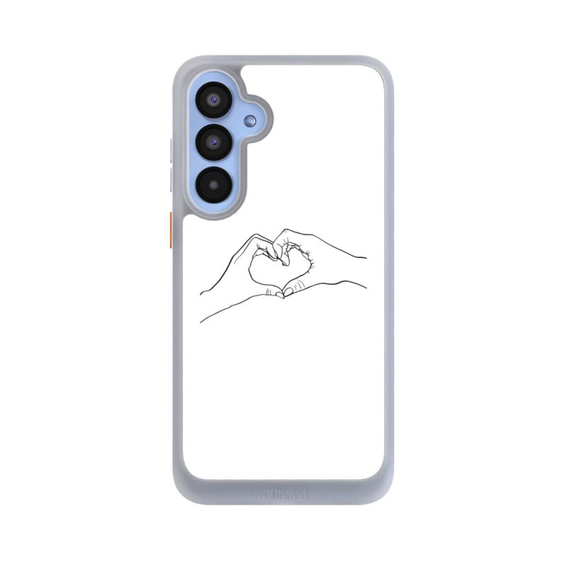 Galaxy A55 5G NIVOcore Herz Hände Line Art