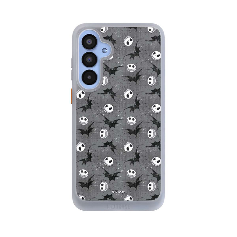 Galaxy A55 5G NIVOcore Jack Grey Pattern Tim Burtons Nightmare before Christmas