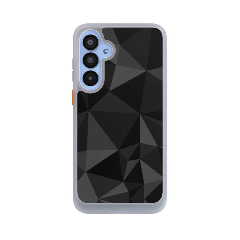 Galaxy A55 5G NIVOcore Polygonmuster schwarz