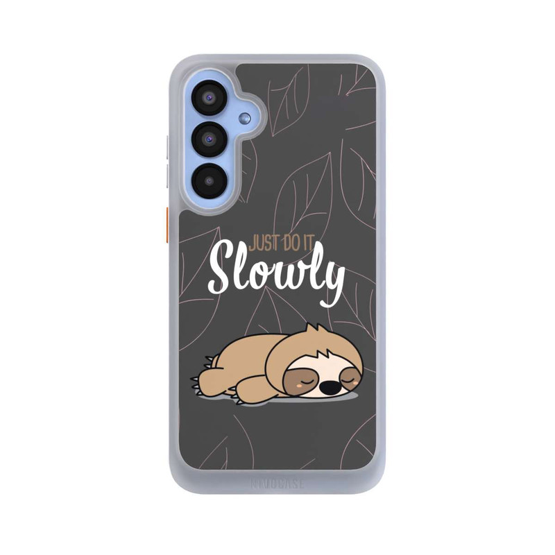 Galaxy A55 5G NIVOcore Just Do It Slowly Sloth Grey