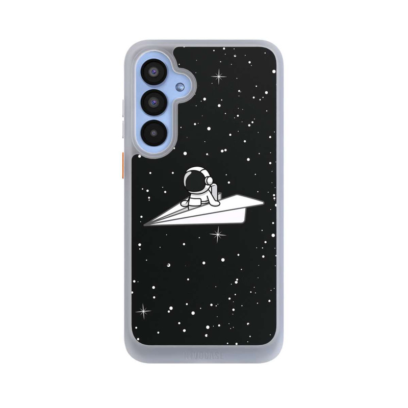 Galaxy A55 5G NIVOcore Astronaut Paper Plane Comic
