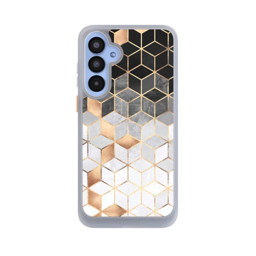 Samsung Galaxy A55 5G NIVOcore Würfel dunkel und gold