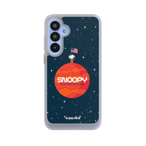 Samsung Galaxy A55 5G NIVOcore Snoopy Weltraumreisender Orange